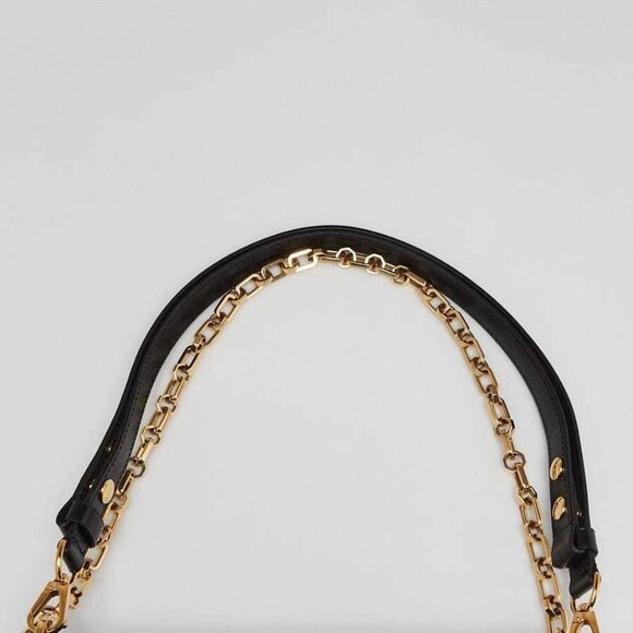 Louis Vuitton Black Leather Dauphine MM Bag - Picture 5 of 9